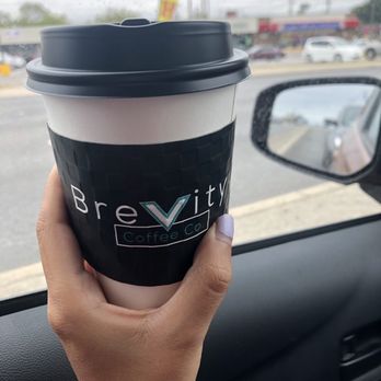 Brevity Coffee - Caramel latte with almondmilk - Coffee & Tea Near Me - San Antonio, Texas Brevity Coffee - Caramel latte with almondmilk - Coffee & Tea Near Me - San Antonio, Texas
