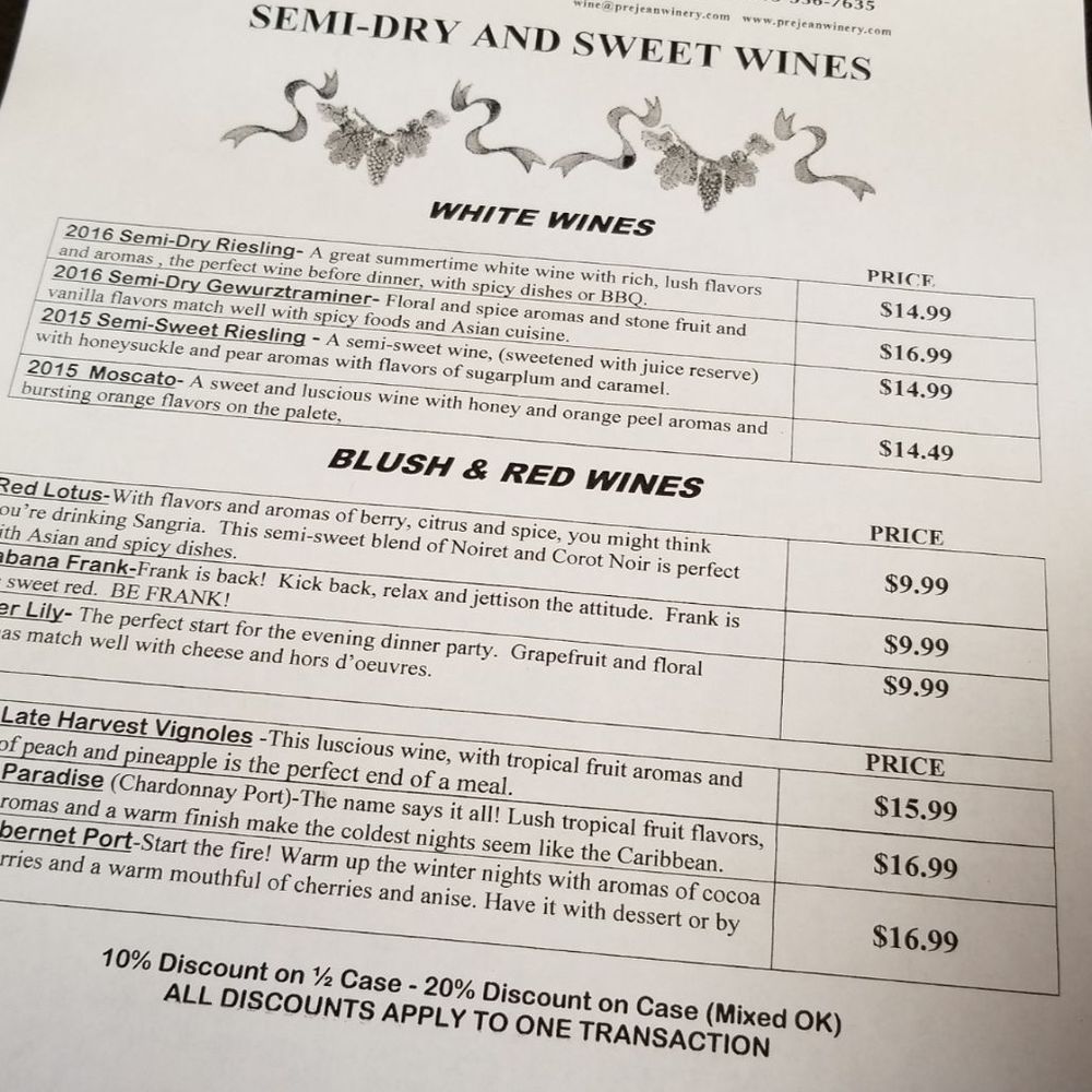 Prejean Winery - Wineries Near Me - Penn Yan, New York