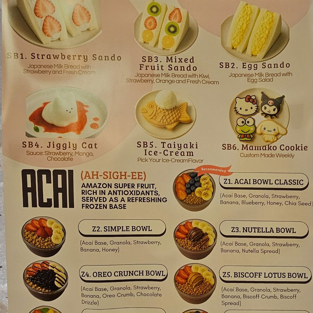 Mamako Cafe - Menu - Desserts Near Me - Corpus Christi, Texas Mamako Cafe - Menu - Desserts Near Me - Corpus Christi, Texas