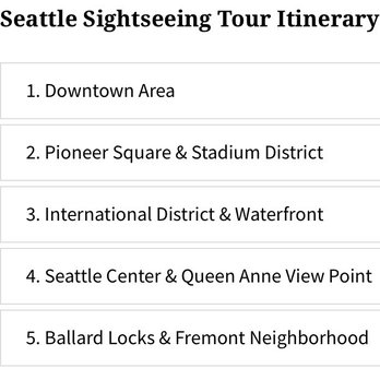 Show Me Seattle - Tours Near Me - Renton, Washington