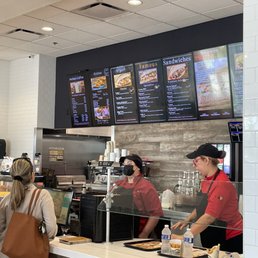 Counter and menu Counter and menu