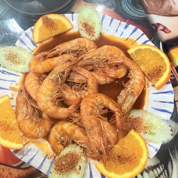 La Malquerida Grill - Plato de Camarones Cucaracha / Shrimp in Buttery Hot Sauce Plate m - Mexican Near Me - Modesto, California La Malquerida Grill - Plato de Camarones Cucaracha / Shrimp in Buttery Hot Sauce Plate m - Mexican Near Me - Modesto, California