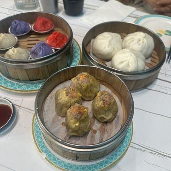 Dumpling Union - 3 Flavor Dumplings Barbecued Pork Bun Classic Siu Mai - Dim Sum Near Me - San Francisco, California Dumpling Union - 3 Flavor Dumplings Barbecued Pork Bun Classic Siu Mai - Dim Sum Near Me - San Francisco, California