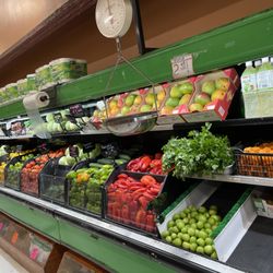 Fresh fruits and vegetables