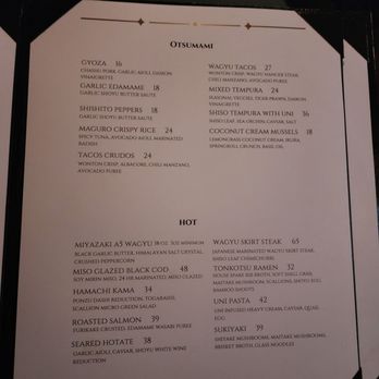 Kaviar Restaurants - Pasadena - Menu (Otsumami and Hot) - Sushi Bars Near Me - Pasadena, California Kaviar Restaurants - Pasadena - Menu (Otsumami and Hot) - Sushi Bars Near Me - Pasadena, California