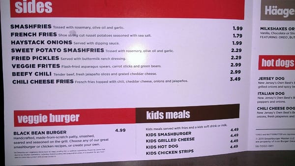 Menu photo 6 Smashburger Clifton, NJ