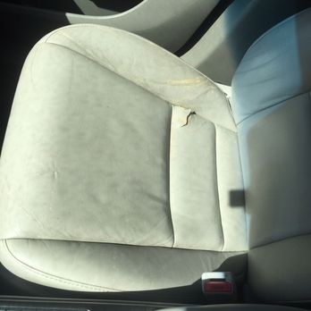 Mike's Auto Upholstery - Before: front passenger seat of an Acura mdx - Auto Upholstery Near Me - Covina, California Mike's Auto Upholstery - Before: front passenger seat of an Acura mdx - Auto Upholstery Near Me - Covina, California