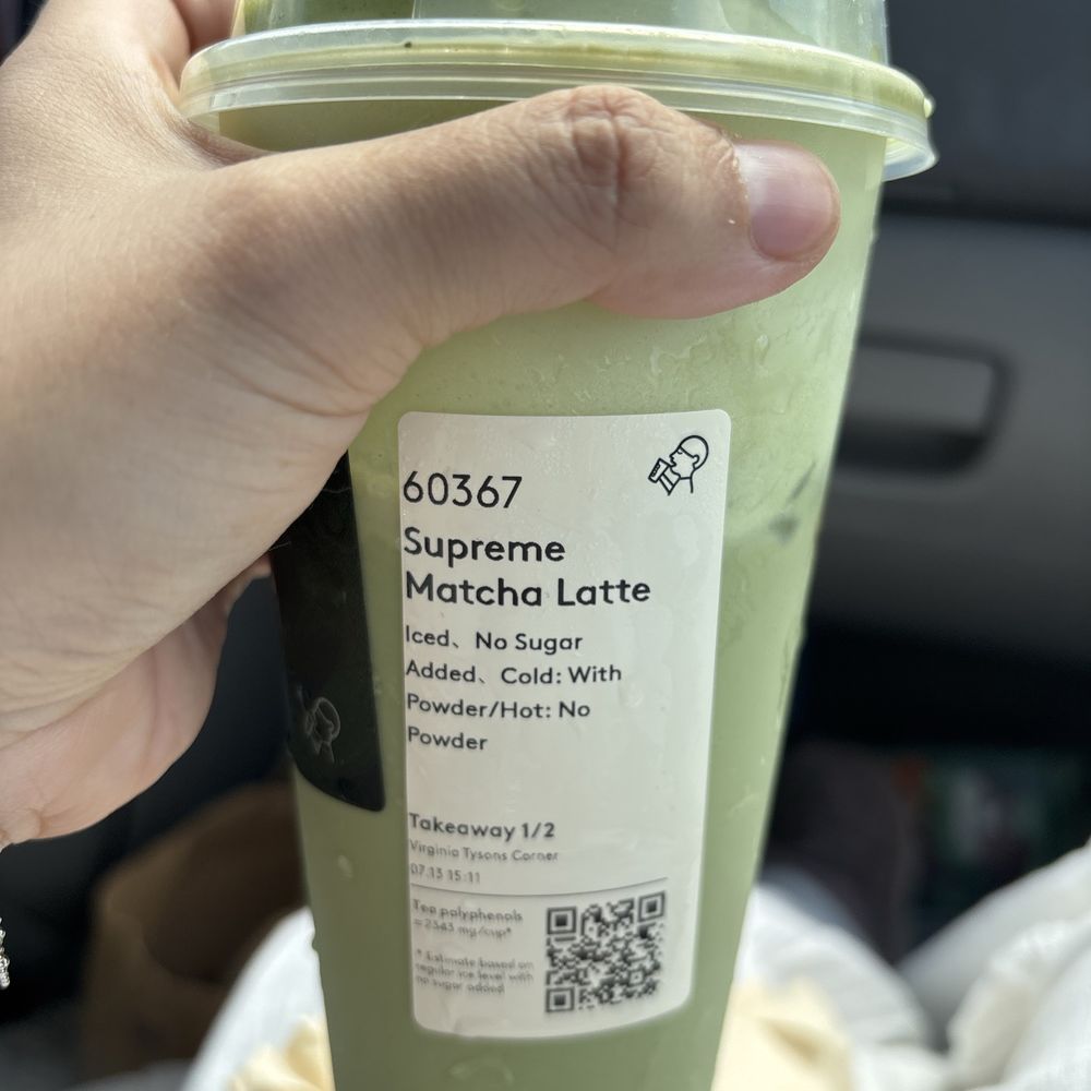 HeyTea - Supreme matcha latte - Bubble Tea Near Me - Tysons, Virginia HeyTea - Supreme matcha latte - Bubble Tea Near Me - Tysons, Virginia