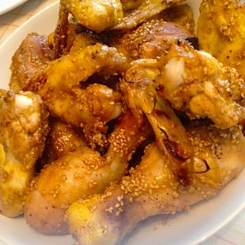 Atelier libanais by MG'Cooking - Ailes de poulet au sésame - International Near Me Atelier libanais by MG'Cooking - Ailes de poulet au sésame - International Near Me