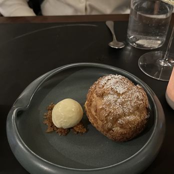 The Noortwyck - Rhubarb choux bun - New American Near Me - New York, New York The Noortwyck - Rhubarb choux bun - New American Near Me - New York, New York