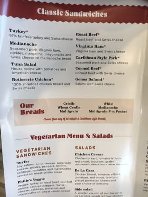 Menu photo 8 Meson Sandwiches Kissimmee, FL Menu photo 8 Meson Sandwiches Kissimmee, FL