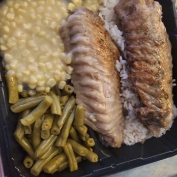 RC’s Kitchen Southern Cuisine - Turkey wings dinner. Rate:4.8 Cream corn Green beans Rice This is a favorite. The meal is seasoned and I need the gravy thicker - Southern Near Me - Atlanta, Georgia RC’s Kitchen Southern Cuisine - Turkey wings dinner. Rate:4.8 Cream corn Green beans Rice This is a favorite. The meal is seasoned and I need the gravy thicker - Southern Near Me - Atlanta, Georgia