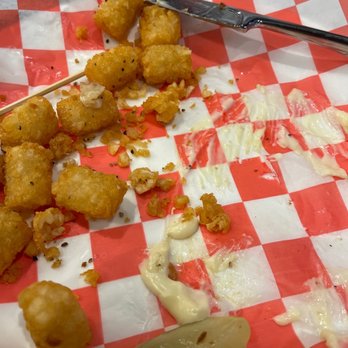 Sperry's Moviehouse - My clean plate. The tots are terrific! - Cinema Near Me - Holland, Michigan Sperry's Moviehouse - My clean plate. The tots are terrific! - Cinema Near Me - Holland, Michigan