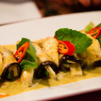 Sabai - Sabai - Monkfish and Aubergine - Restaurants Near Me - Birmingham, XWM Sabai - Sabai - Monkfish and Aubergine - Restaurants Near Me - Birmingham, XWM