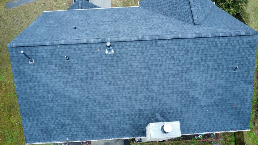 Slide of Blue Wing Roofing