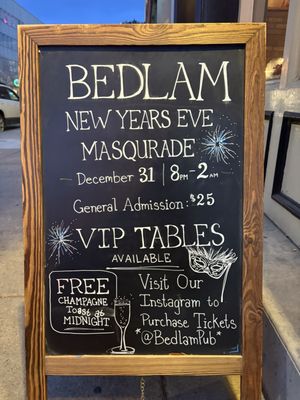 Menu photo 2 Bedlam Denver, CO