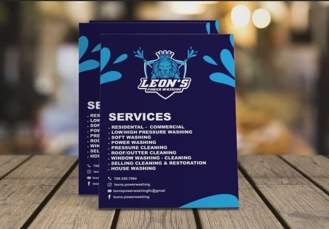 Slide of Leon’s Power Washing