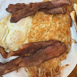 Bacon and eggs