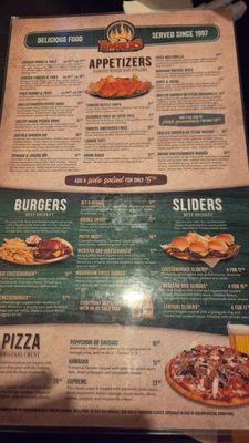 Menu photo 2 Timbers - Durango Las Vegas, NV Menu photo 2 Timbers - Durango Las Vegas, NV