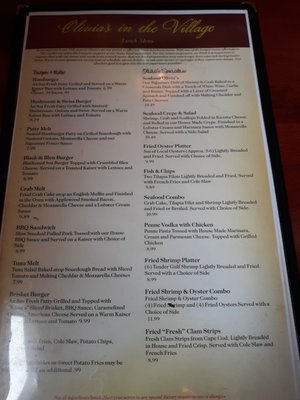 Menu photo 8 Olivia's In the Village Gloucester, VA Menu photo 8 Olivia's In the Village Gloucester, VA