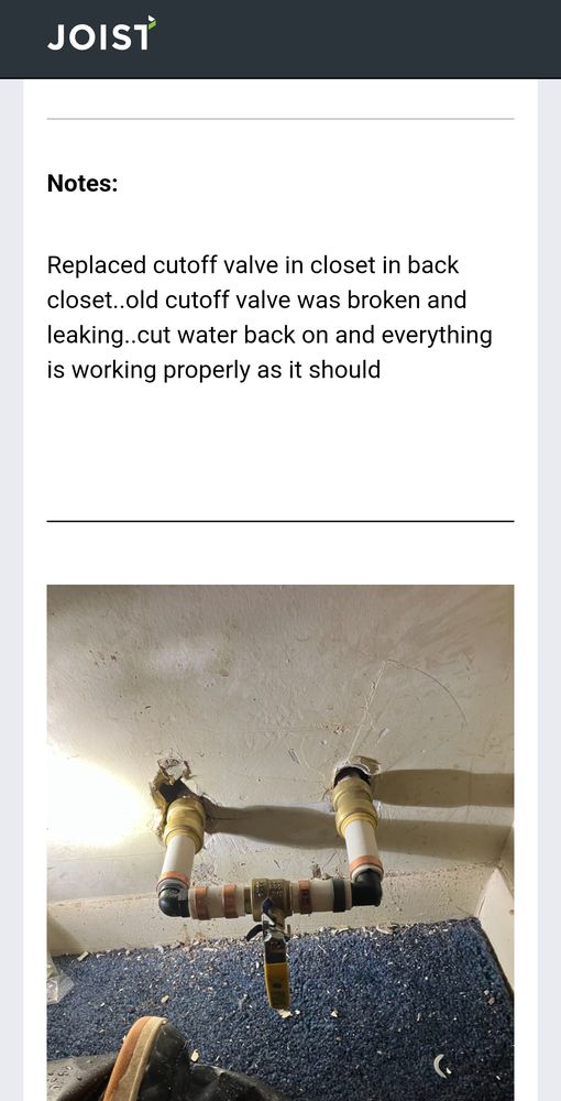 Slide of Mike's Plumbing