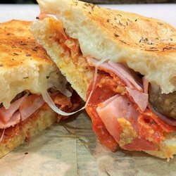 Salma's Pizza and Indian Restaurant - Big meat panini