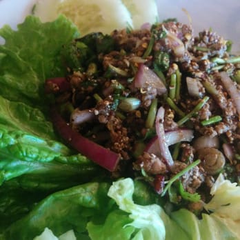 Sticky Rice - Pork larb Thai style - Laotian Near Me - Murphy, Texas Sticky Rice - Pork larb Thai style - Laotian Near Me - Murphy, Texas