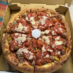 Coop Pizzeria - Deep dish Chefs special.