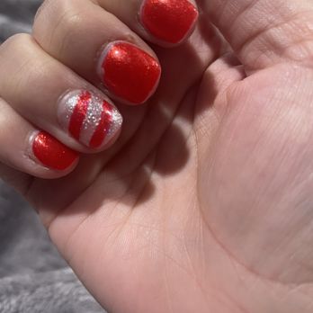 Queen Anne Nails & Spa - Looking very grown out because cuticles weren't trimmed - Nail Salons Near Me - Seattle, Washington