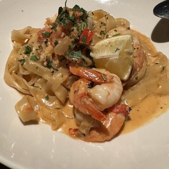 Mercato Ristorante - Shrimp Tagliatelle Pasta - Italian Near Me - Olympia, Washington Mercato Ristorante - Shrimp Tagliatelle Pasta - Italian Near Me - Olympia, Washington