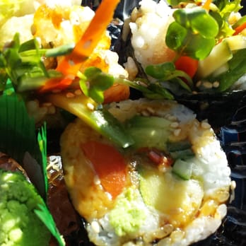 Tsuru Sushi - Veggie tempura rolls - Japanese Near Me - San Leandro, California Tsuru Sushi - Veggie tempura rolls - Japanese Near Me - San Leandro, California