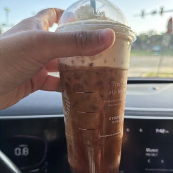 Starbucks - S'mores Cold Brew add marshmallow whipped cream and chocolate sauce - Coffee & Tea Near Me - Apopka, Florida Starbucks - S'mores Cold Brew add marshmallow whipped cream and chocolate sauce - Coffee & Tea Near Me - Apopka, Florida