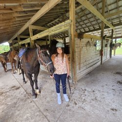 Redland Equestrian Center - My daughter with Zack