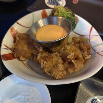 Bubu - Chicken karage 4 pieces with a mayo sauce. Not bad 6/10 - Sushi Bars Near Me - San Francisco, California