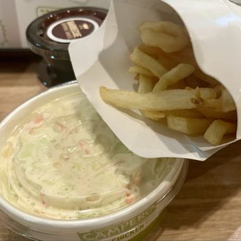 Pollo Campero - Fries and Coleslaw - Chicken Shop Near Me - Doral, Florida Pollo Campero - Fries and Coleslaw - Chicken Shop Near Me - Doral, Florida