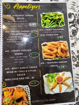 Menu photo 4 Cyclo Vietnamese Cuisine Chandler, AZ