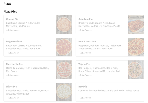 Famous Original J's Pizza by null