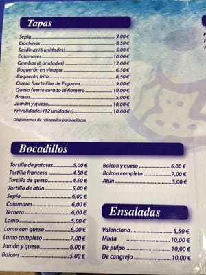 Menu photo 2 Casa Ruiz Sagunto, V Menu photo 2 Casa Ruiz Sagunto, V