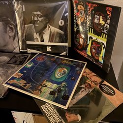 Streetlight Records - Deep concentration three, HBMS, Dinner Party, Mono Monk on Gearbox (with obi), Billy Woods (still sealed!) Blue Train, Cheat Codes