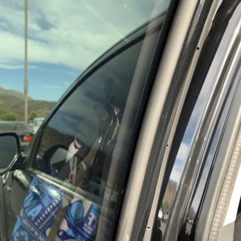 Star Auto Glass & Window Tinting - Giant bubble in the tint - Windshield Installation & Repair Near Me - Escondidio, California