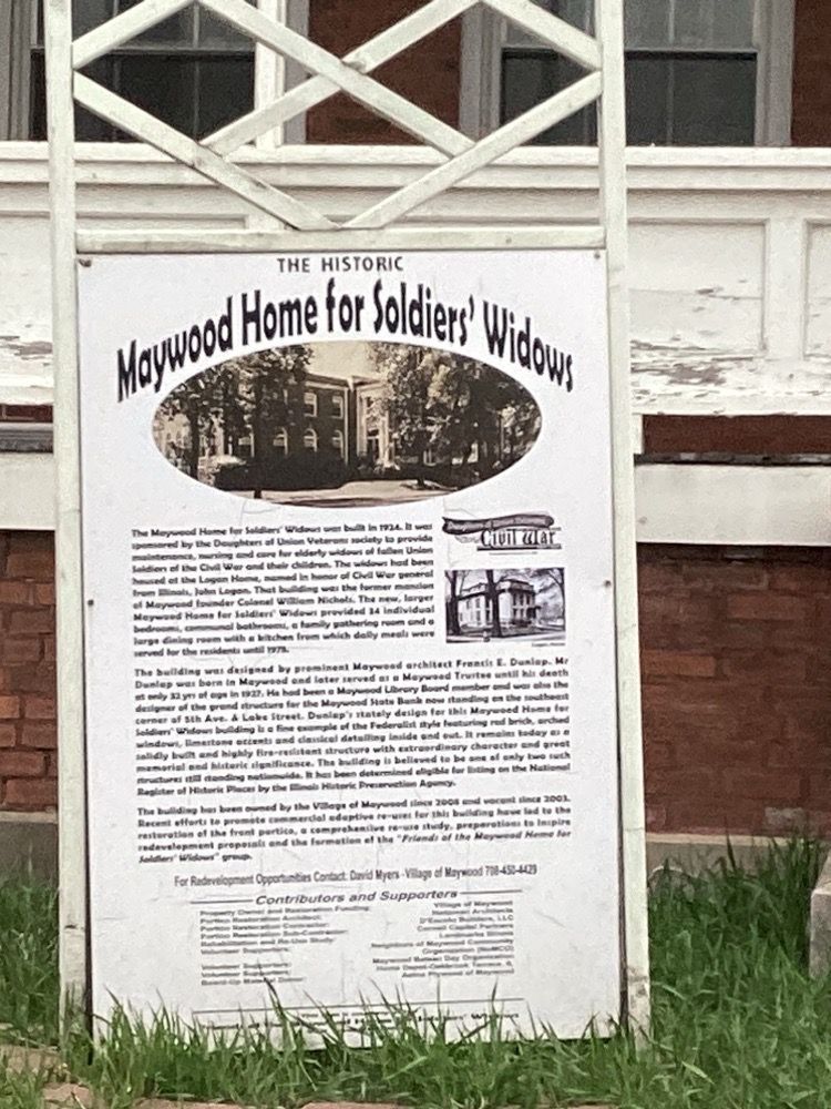 THE HISTORIC MAYWOOD HOME FOR SOLDIER’S WIDOWS Updated March 2024