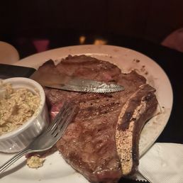 Ribeye Delmonico and potato salad Ribeye Delmonico and potato salad
