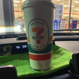 Extra Large 7-Eleven's blend coffee. Really good coffee.