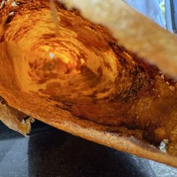 Inside of Tomato Masala Dosa