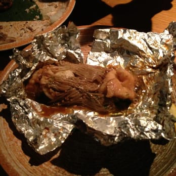 Tei Tei Robata Bar - Garlic seabass - Japanese Near Me - Dallas, Texas