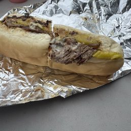 "Banana" cheesesteak