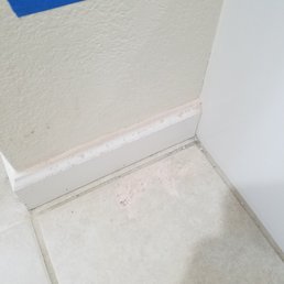 Mess left behind
