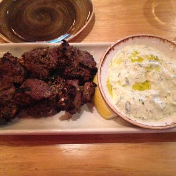 Committee - Lamb souvlaki with tzatziki. - Mediterranean Near Me - Boston, Massachusetts