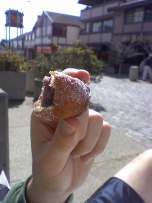 Photo of Benkyodo - San Francisco, CA, US. Fried Mochi. It's like if a donut and a mochi produced a baby, only better.