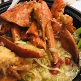 Photo of Ping's Seafood - New York, NY, United States. Very light Lobster E-Mein.  Also known as E-Fu Noodles.  It was sublime and not heavy or oily at all.